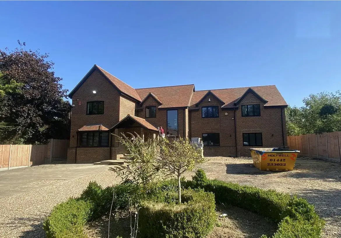 Roof cleaning by Geyserclean in Milton Keynes, after treatment